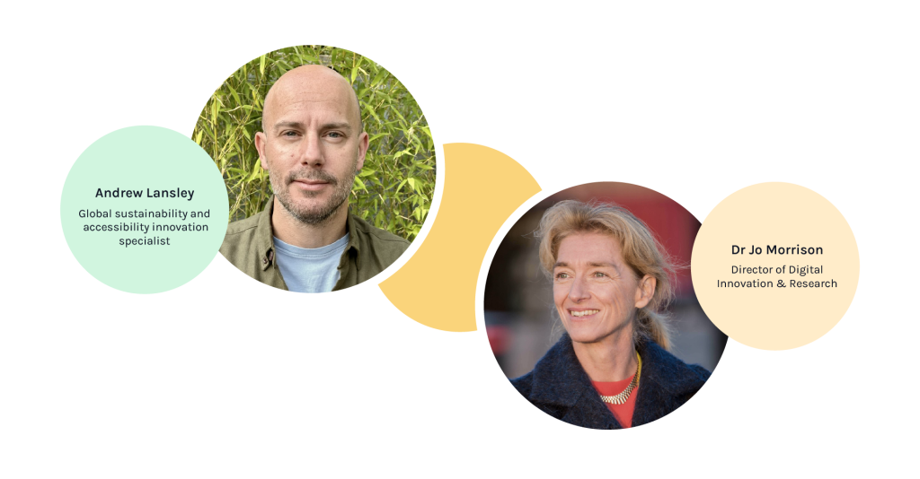 Photos and job titles of Andrew Lansley and Dr Jo Morrison