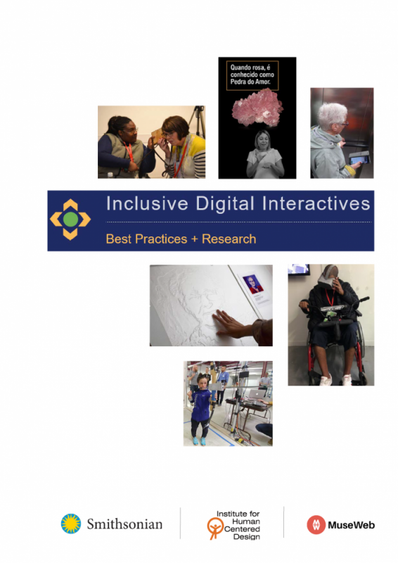 Inclusive digital interactives best practices research Cover