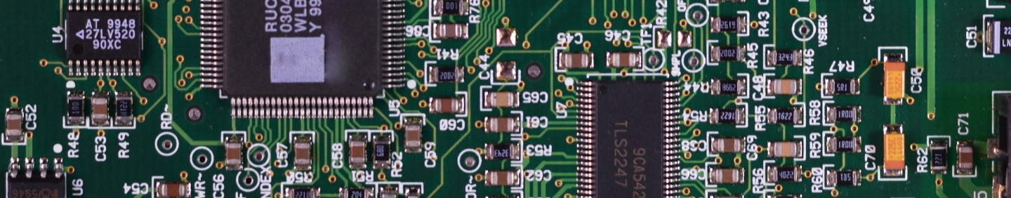Photo of a circuit board